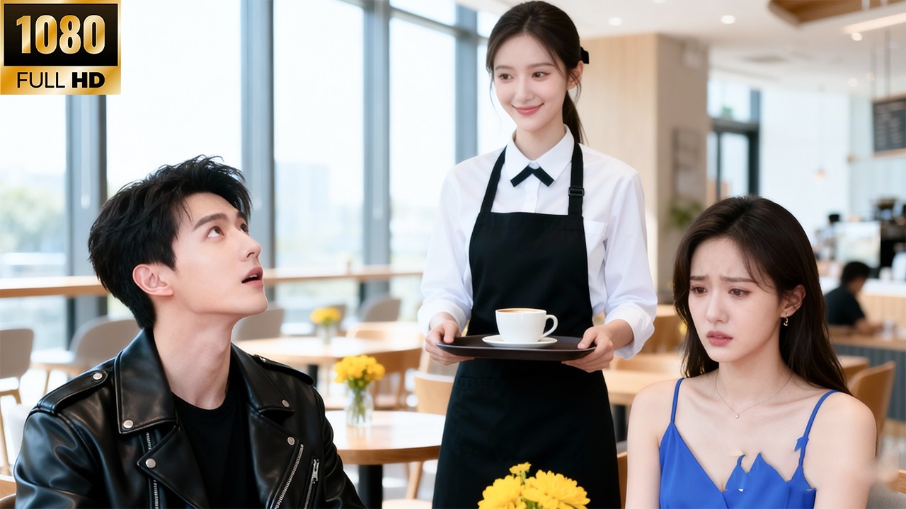 亿万总裁咖啡厅约会，竟对服务员女孩一见倾心！❤️ #甜宠 #cdrama #爱情 #OverbearingCEO