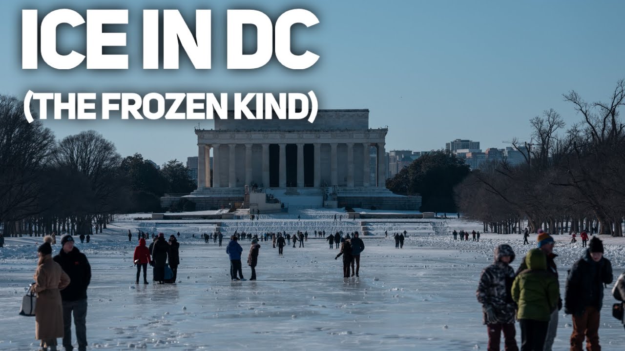 Playing in the Snow in DC and Trump returns to the White House.