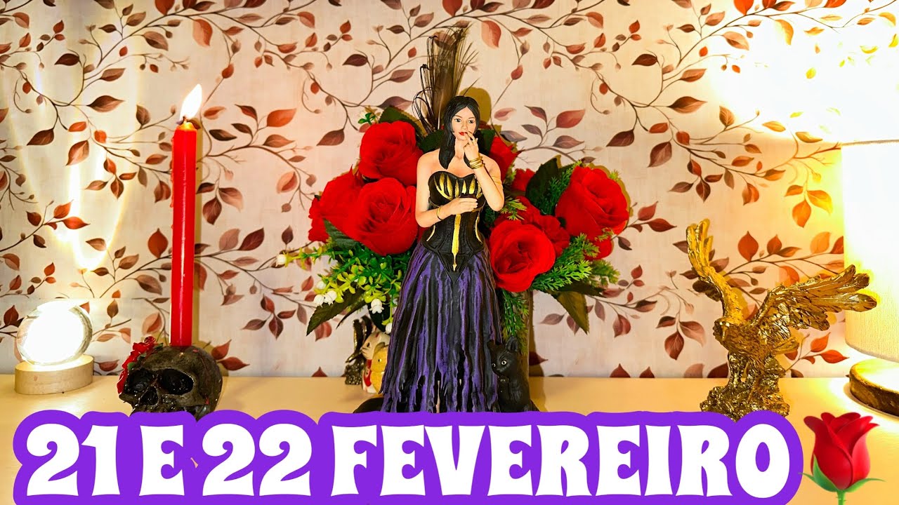 PREVISÕES DO FIM DE SEMANA!!! 🔮🌹✨ 21 e 22/02/2026