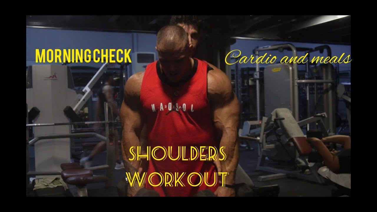 Το άδειασμα ξεκινά!!// Ποζάρισμα// Προπόνηση Ώμων // EP03S02