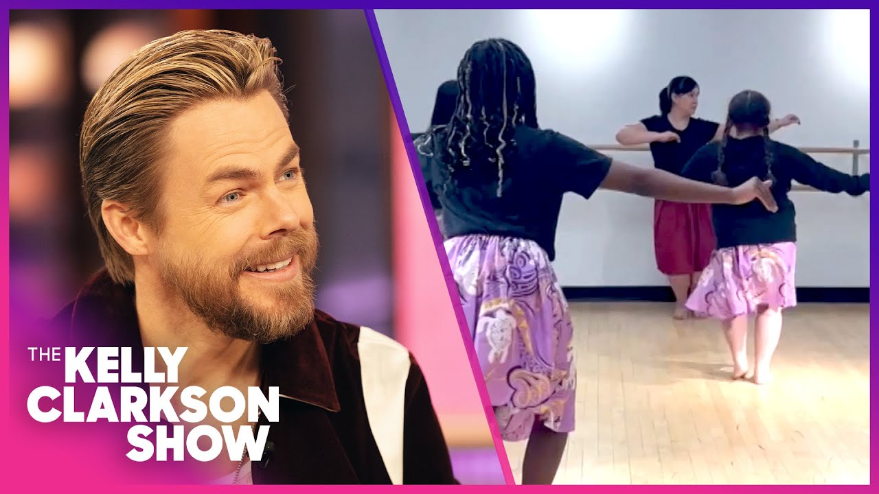 Derek Hough Loves Dance Nonprofit Fostering Young Girls' Dreams