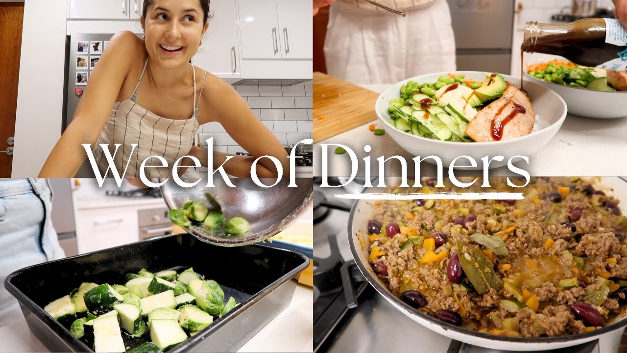A Week of Healthy Dinners | DINNER IDEAS