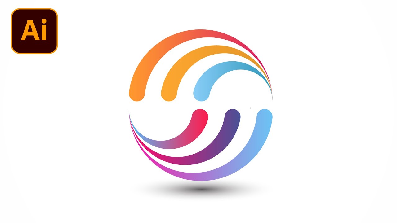Logo Design Illustrator | Make Circle Logo in Adobe Illustrator cc | Adobe Illustrator for Beginners