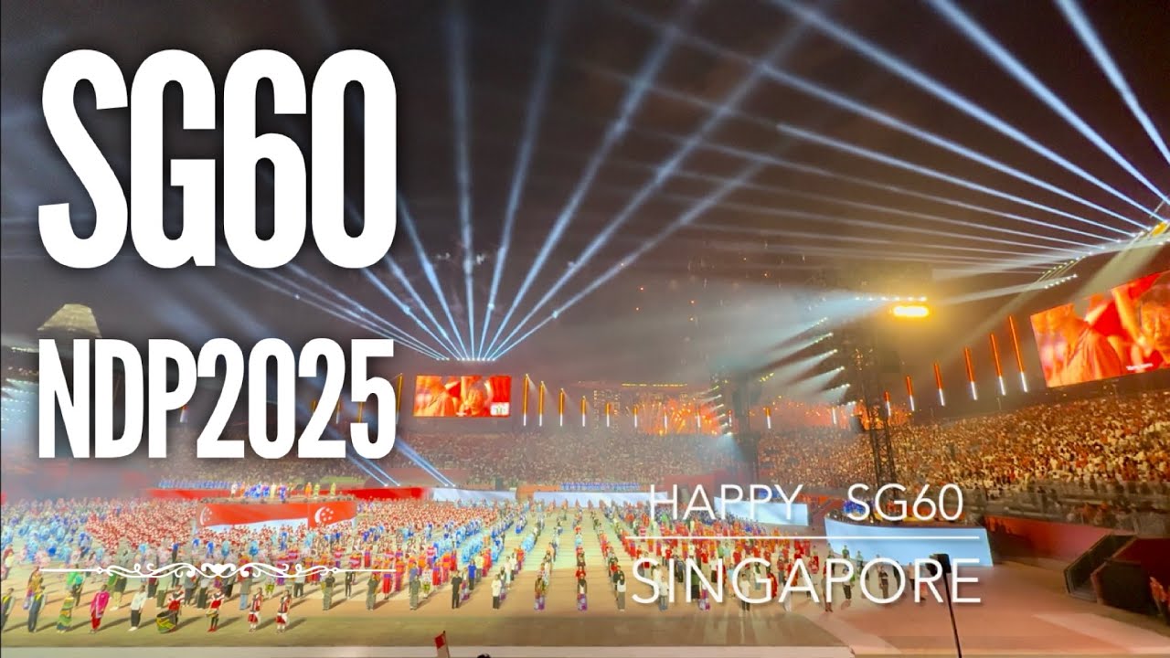 SG60: NDP 2025 Rehearsal @Padang 🇸🇬