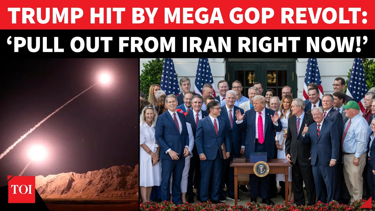 Republicans TURN AGAINST Trump, GOP Faces Big Midterm Crisis As Iran BATTERS US In Gulf