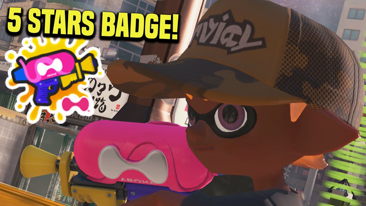 The Final Badge for Tentatek Splattershot!