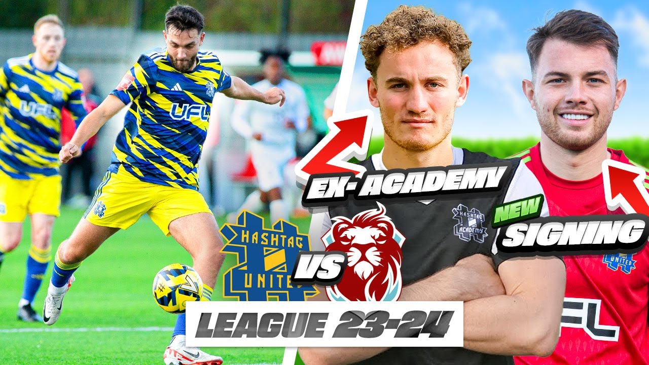 WE PLAYED AN EX-HASHTAG ACADEMY PLAYER! - Hashtag United vs Hastings United - 23/24 EP13