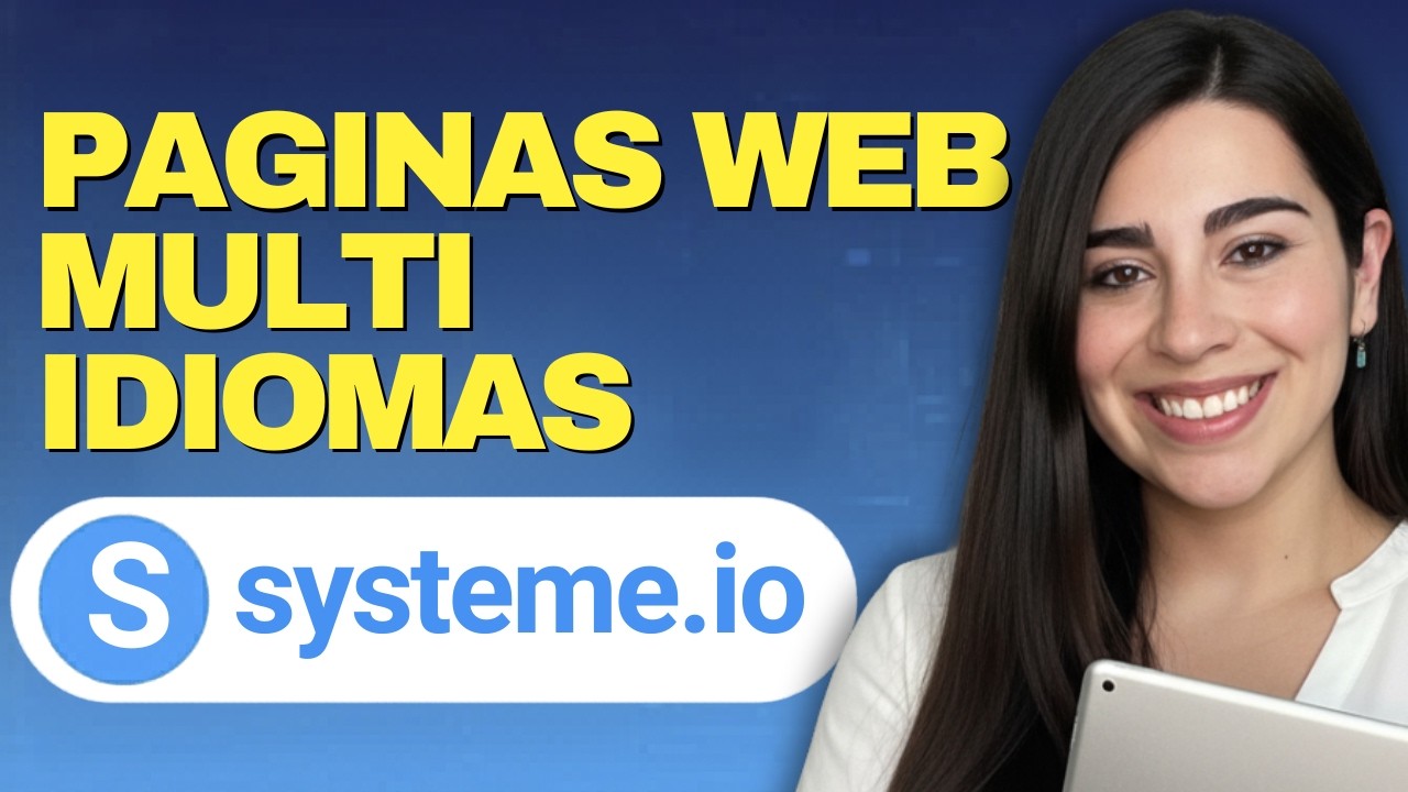 Como CREAR Y EDITAR paginas web FACILMENTE + Multi Idioma en SYSTEME.IO
