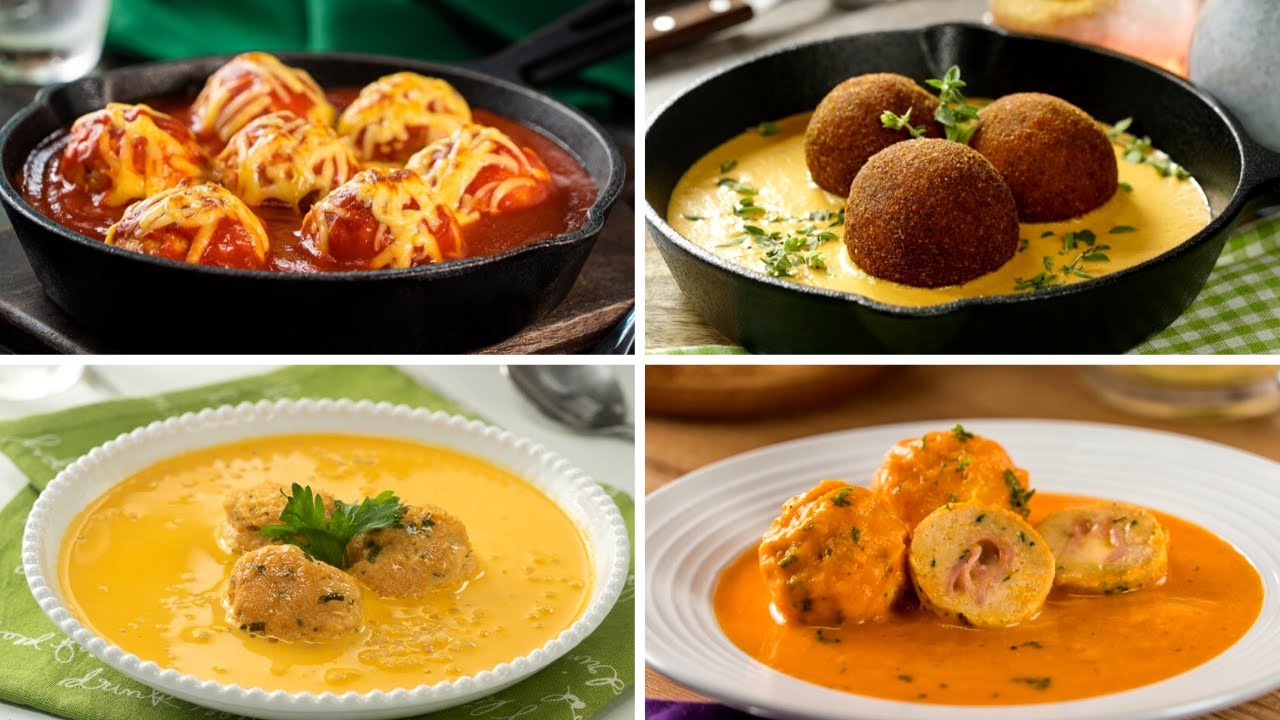 4 Formas de Preparar Albóndigas de Pollo