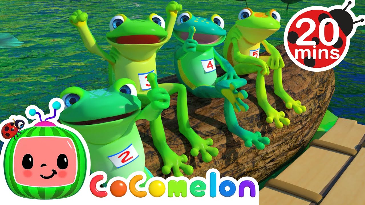 Five Little Speckled Frogs 20 MINS LOOP  CoComelon
