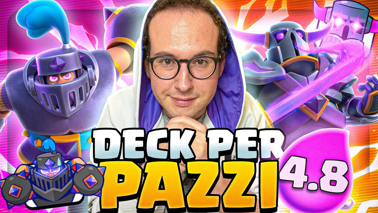 PEKKA EVO e MK EVO nello stesso DECK!! Mazzo MEME che riesce a Vincere!!