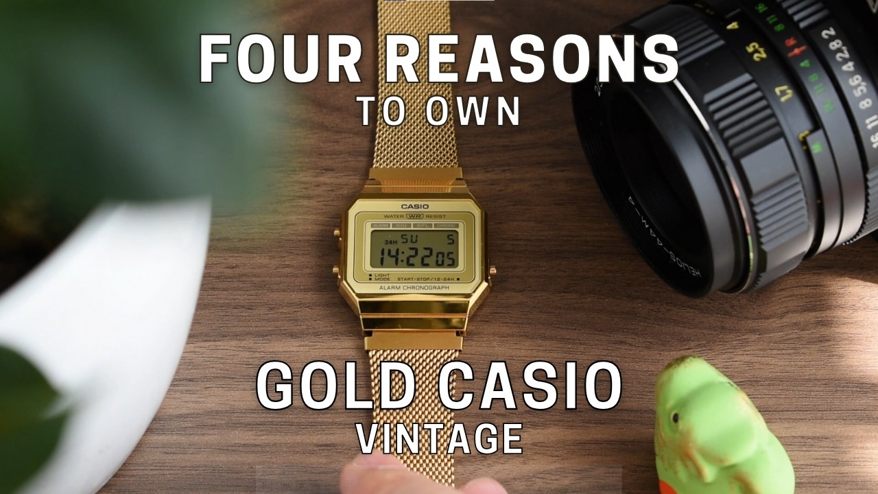 Новые золотые часы Casio Vintage A700WE — больше, чем просто модный тренд