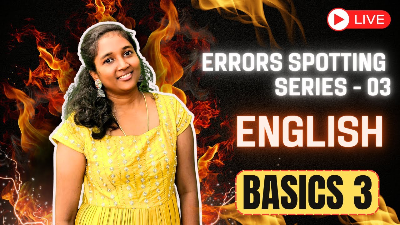 ENGLISH  BASICS 3| UPCOMING BANK EXAMS | REENA | KR  LOGICS