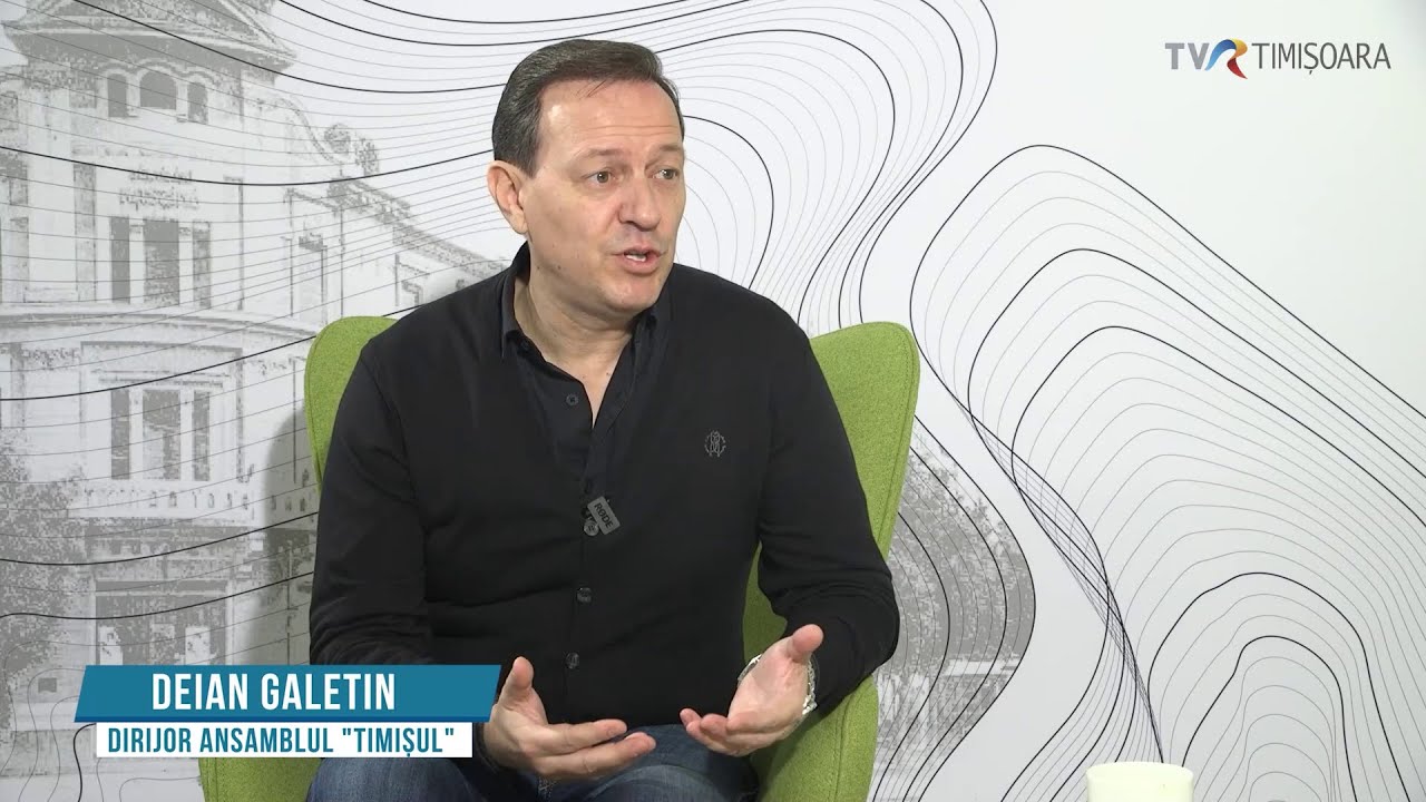 Deian Galetin e meșter la acordeon, dirijor și doctor în folclor #IntilniriEsentiale @TVRTM