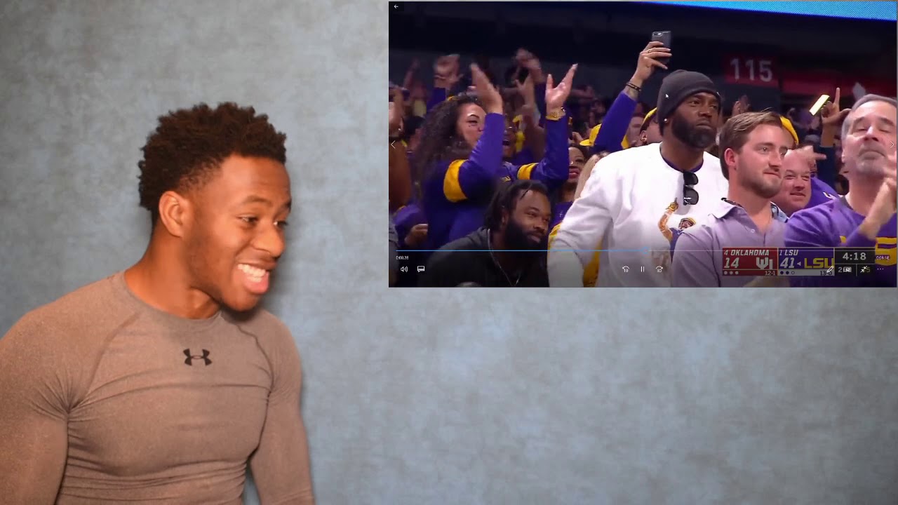 #4 Oklahoma vs #1 LSU Highlights 2019 College Football Playoff Highlights REACTION