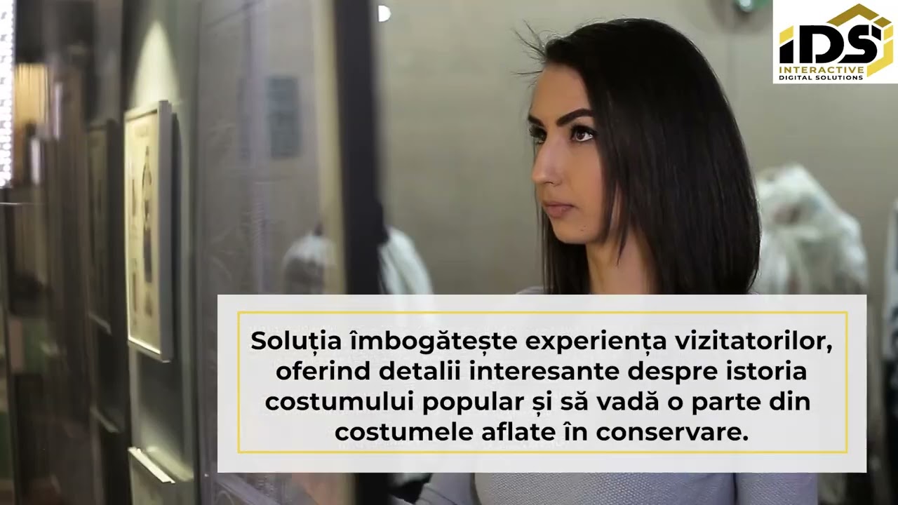IDS - VITRINĂ INTERACTIVĂ CU CABINĂ DE PROBĂ / INTERACTIVE SHOWCASE WITH TRIAL CABIN