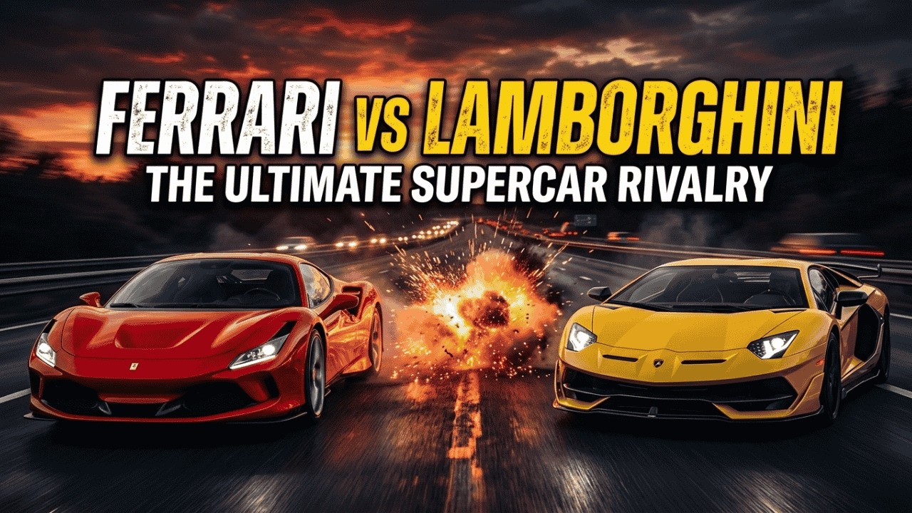 Ferrari vs Lamborghini: The Rivalry That Changed Supercars