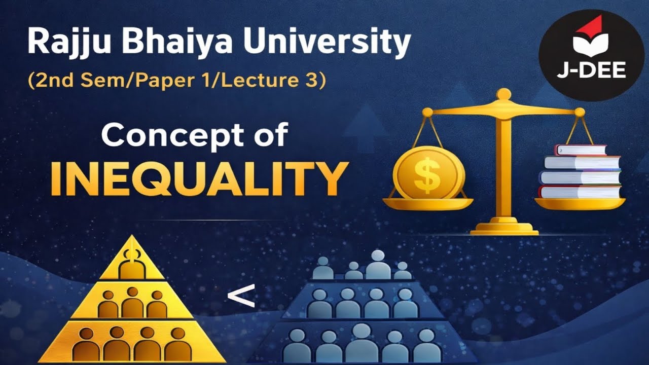 Concept of Inequality l असमानता की अवधारणा l B.Ed Notes l Rajju Bhaiya University B.Ed 2nd Sem