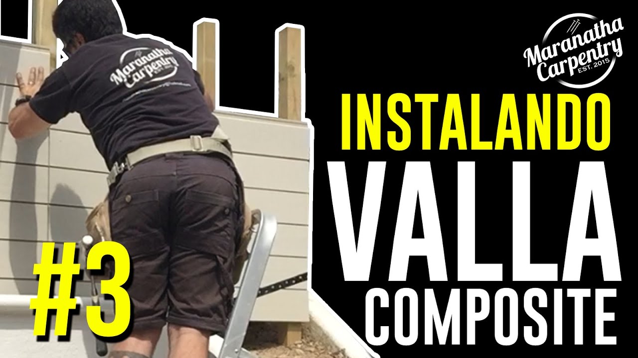 #3 Instalando una valla de composite y una puerta