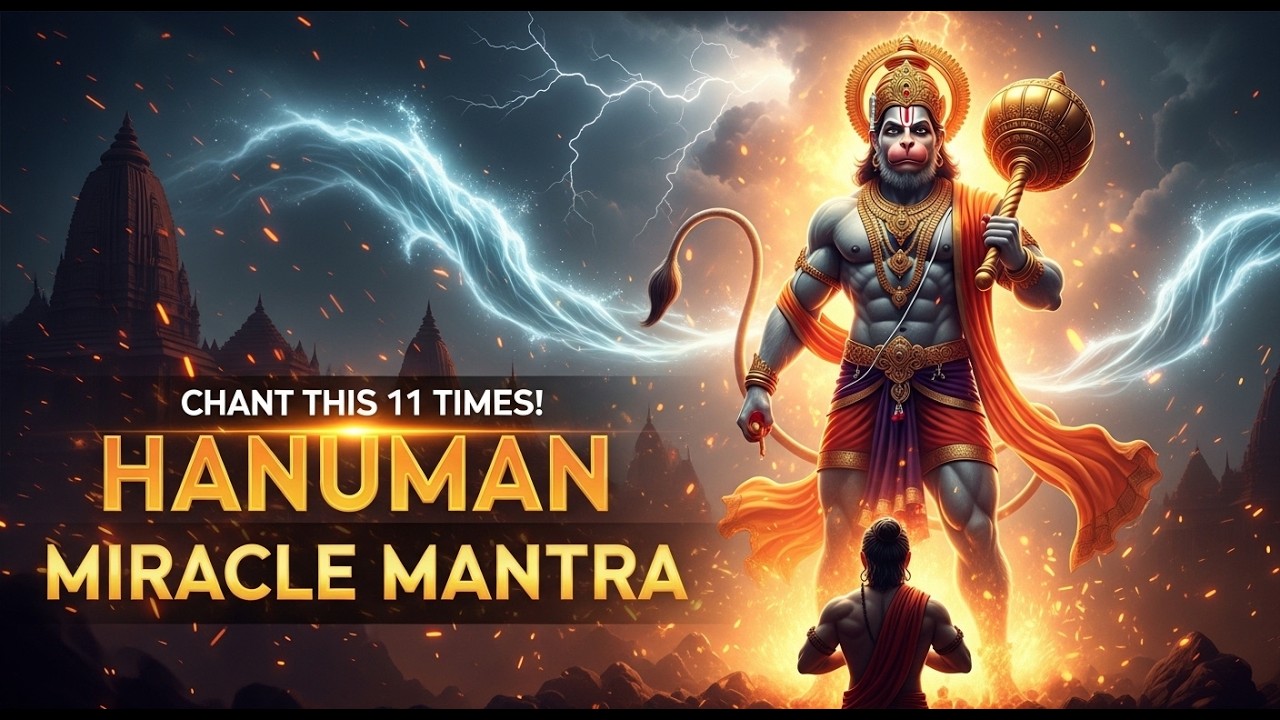 सिर्फ 11 बार बोलो ये हनुमान मंत्र… संकट दूर हो सकता है! 😲 | Hanuman Miracle Mantra