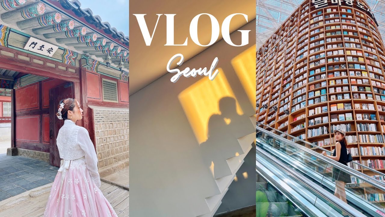 SEOUL TRAVEL VLOG! 7 Days in Seoul, Best Cafes, KBBQ, Shopping at Seongsu-dong! A Day In Lotte World