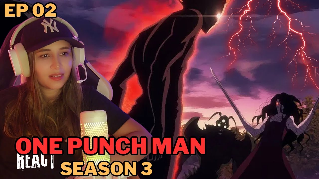 GAROU VS MONSTROS! – O Encontro Insano com SAITAMA kkk | React EP 2 One Punch Man