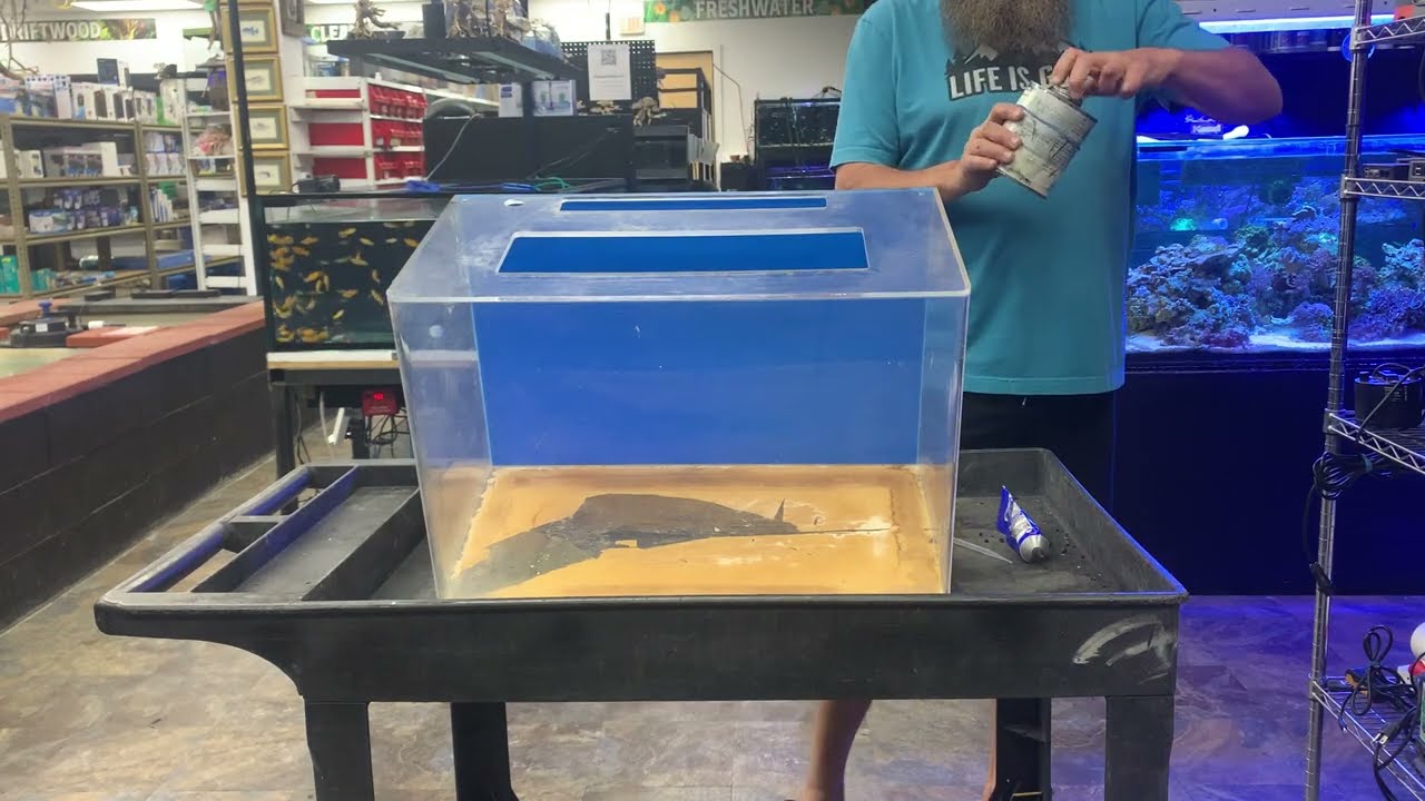 How to Fix a Leaking Acrylic Aquarium