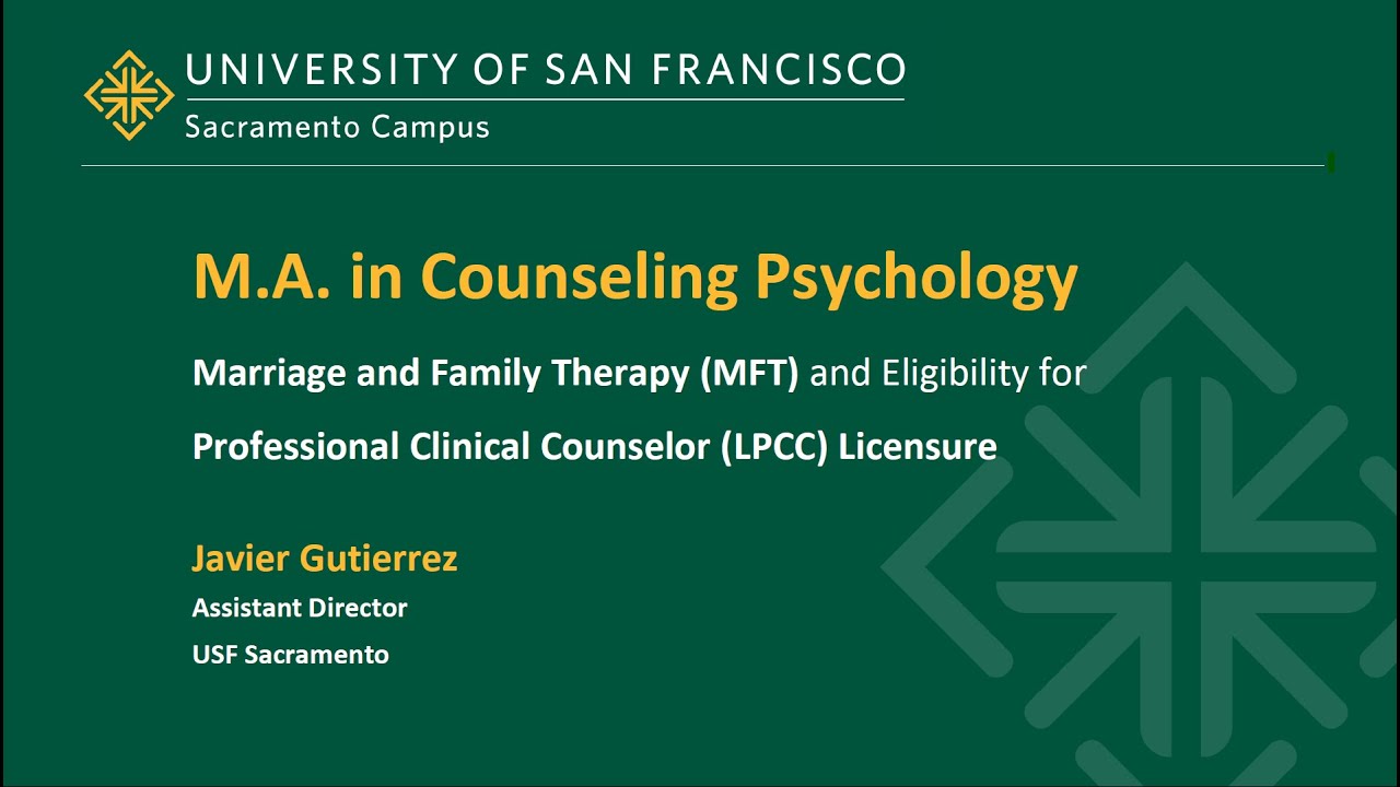 Marriage & Family Therapy (MFT)