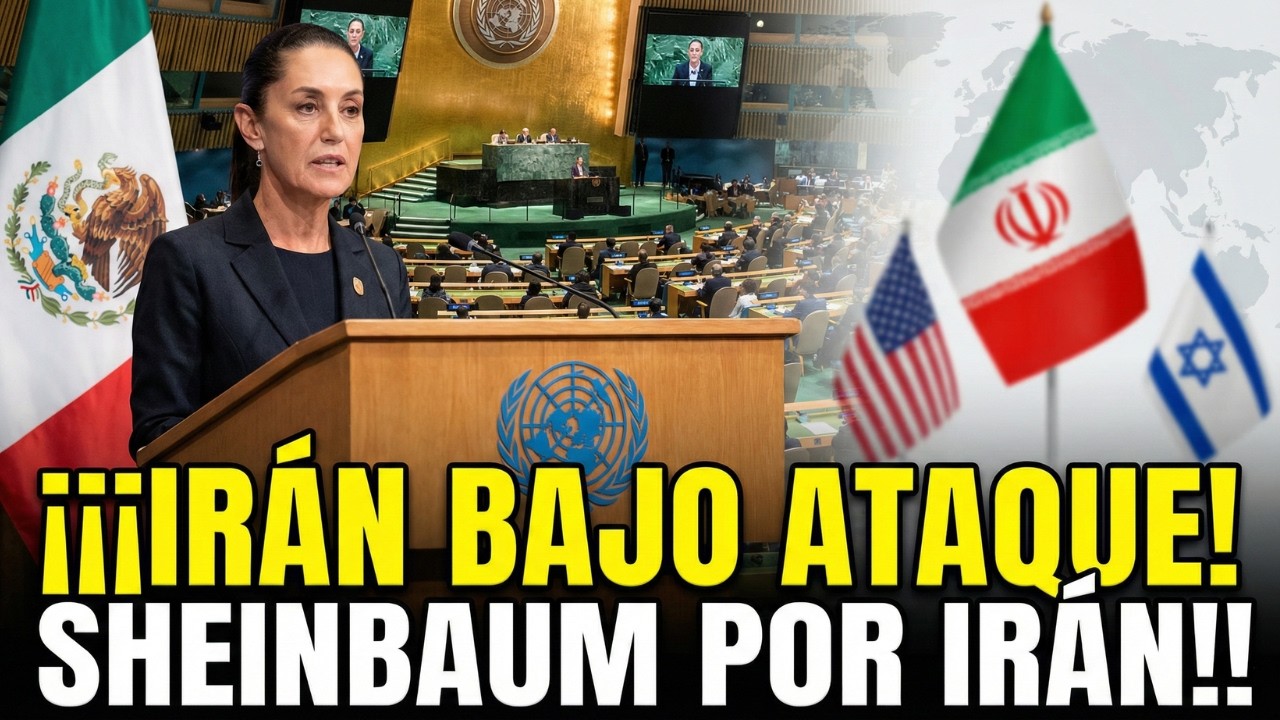 🚨💥MIRA: Tensión en la ONU México y líderes mundiales señalan a EE.UU. e Israel por Irán