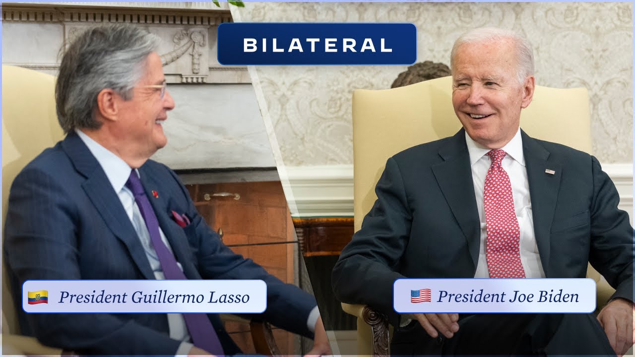 President Biden Hosts a Bilateral Meeting with President Guillermo Lasso of Ecuador