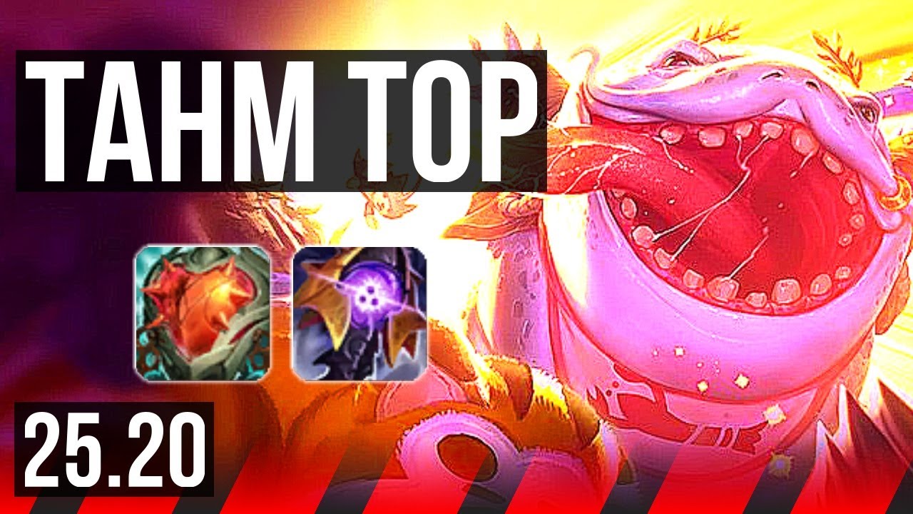 TAHM KENCH vs URGOT (TOP) | Godlike, 8/2/3 | EUW Diamond | 25.20