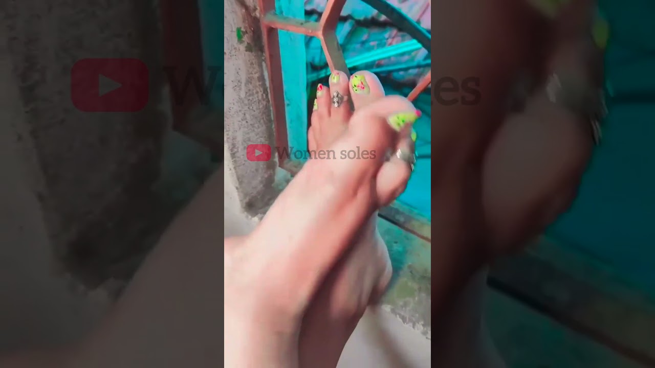 Beautiful women feet in creative poses and nail art. GirlFeetPicture | FeetPose | Barefoot TikTok