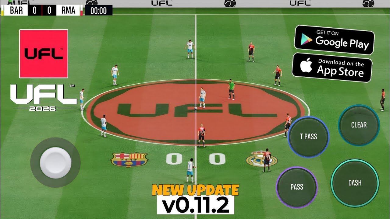 UFL 2026 MOBILE ANDROID & IOS MODE CARRI&Egrave;RE NOUVELLE MISE &Agrave; JOUR - UFL SOCCER GAME 26 