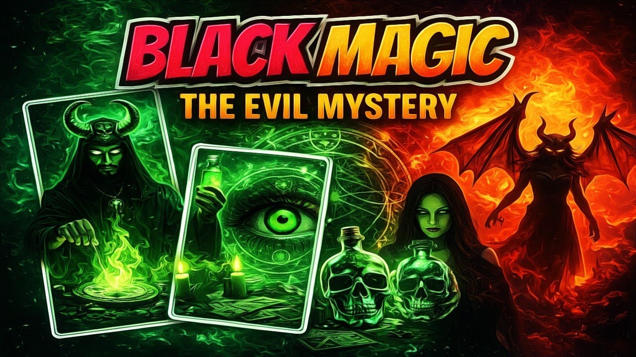 Black Magic| Black Magic Exposed| How is Black Magic Done| Jinn| Magic In Islam| Evils of BlackMagic