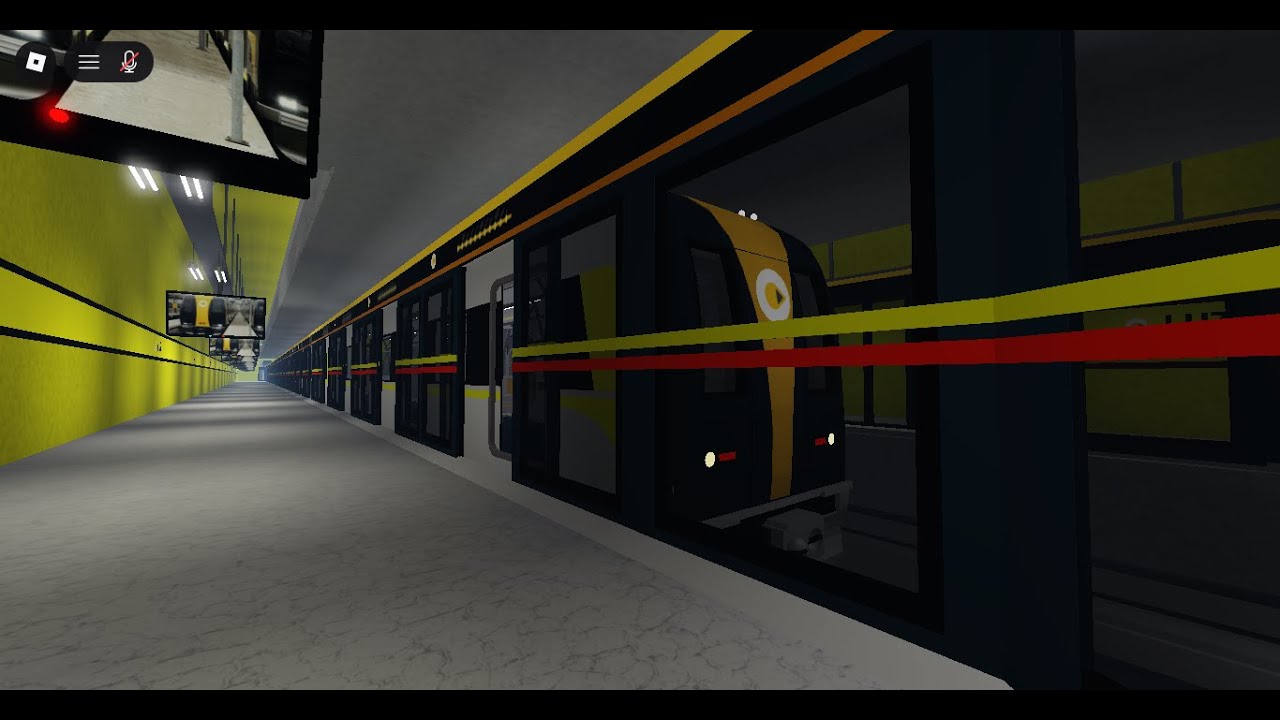 Linha 4 Amerala no Roblx!!