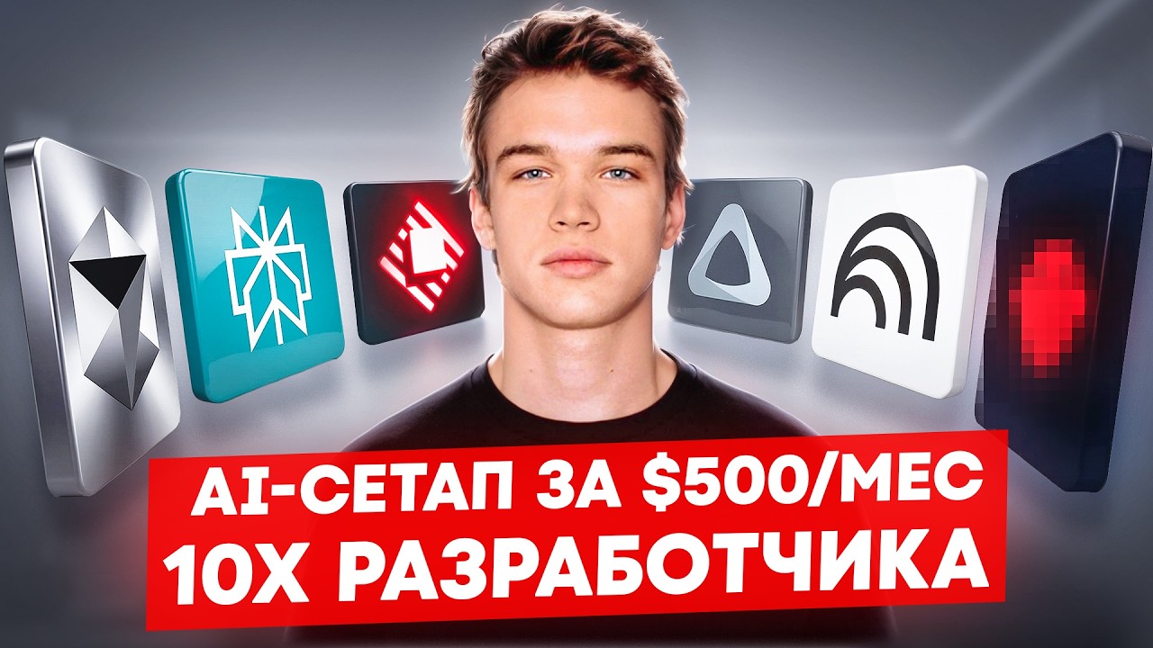 Мой AI-СЕТАП за $500/МЕС который ДЕЛАЕТ МЕНЯ РАЗРАБОТЧИКОМ из ТОП 1%!