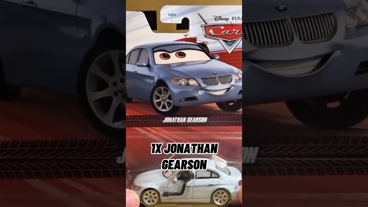 A BMW?! Jonathan Gearson, Acer, Lightning Ramone 2025 Case S Unboxing Piston Cup Racers #disneycars