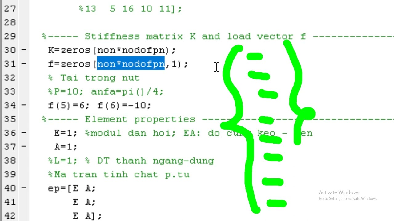 FEM - Analysis of a 2D Truss Using MATLAB and SAP