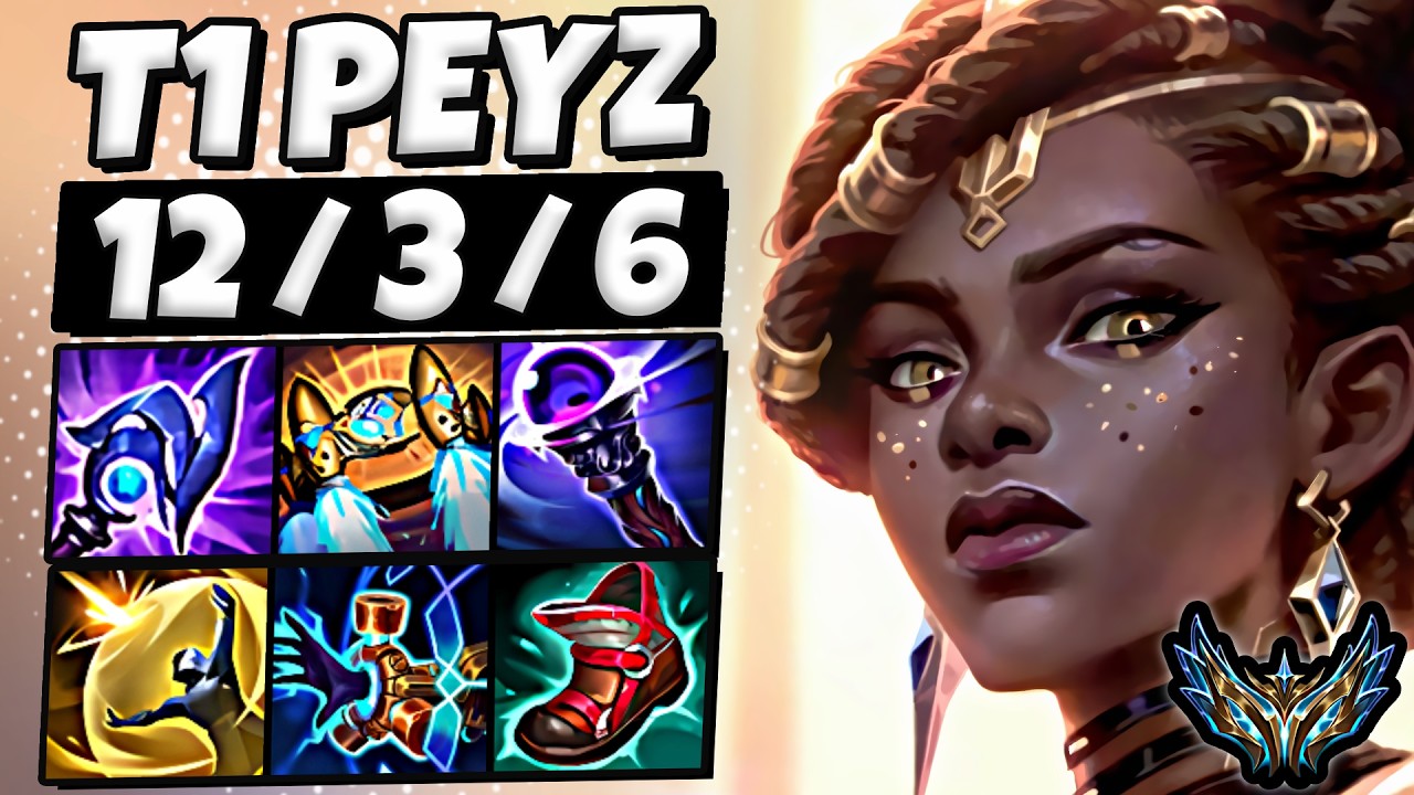 T1 Peyz Mel vs Varus [ ADC ] Korea Challenger 2183 LP | Patch 26.4