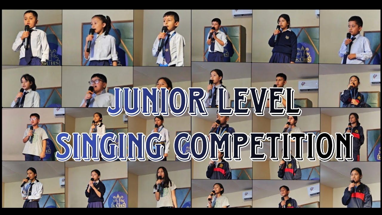 Junior Level Singing Competition At Kathmandu University High School//Grade Two To Six//Musical Day🎵