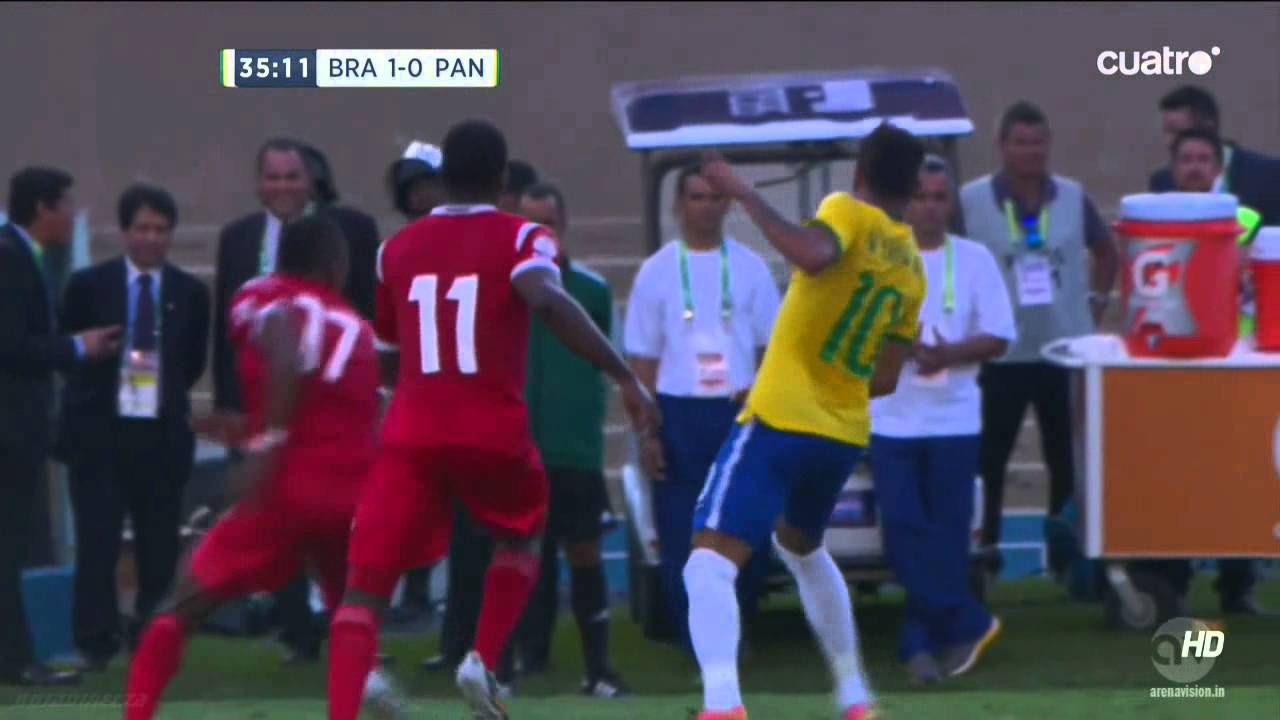 Neymar vs Panama 13-14 (Home) HD By Geo7prou