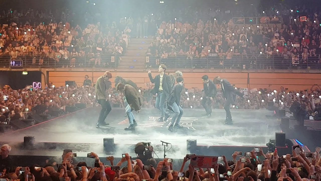 KBS Music Bank Berlin - EXO (엑소) - The Eve (전야) - Side View Fancam