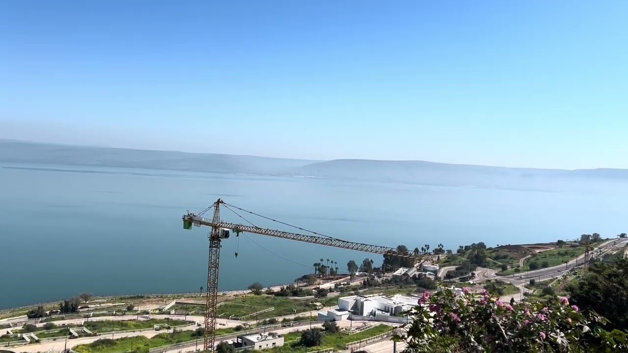 Mount harmon sea of Gallillee Tiberias Israel 