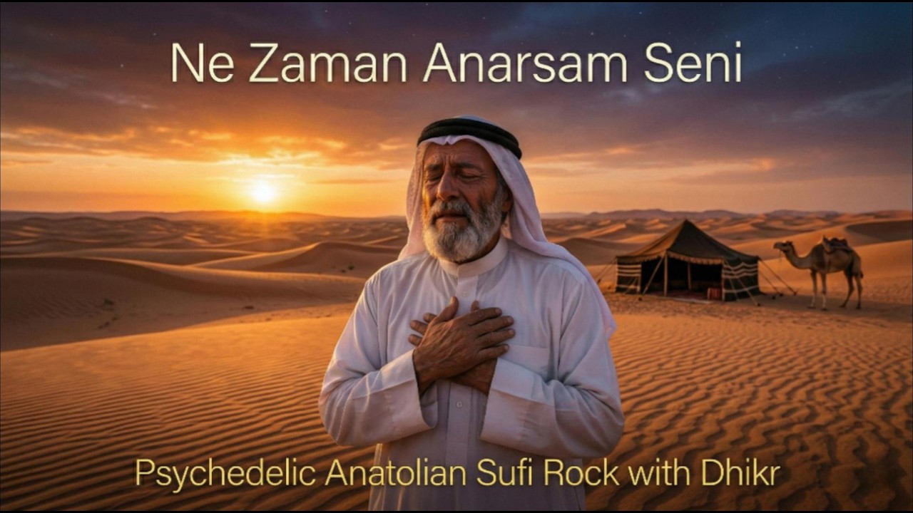 Ne Zaman Anarsam Seni | Psychedelic  Anatolian #sufi  Rock with #dhikr