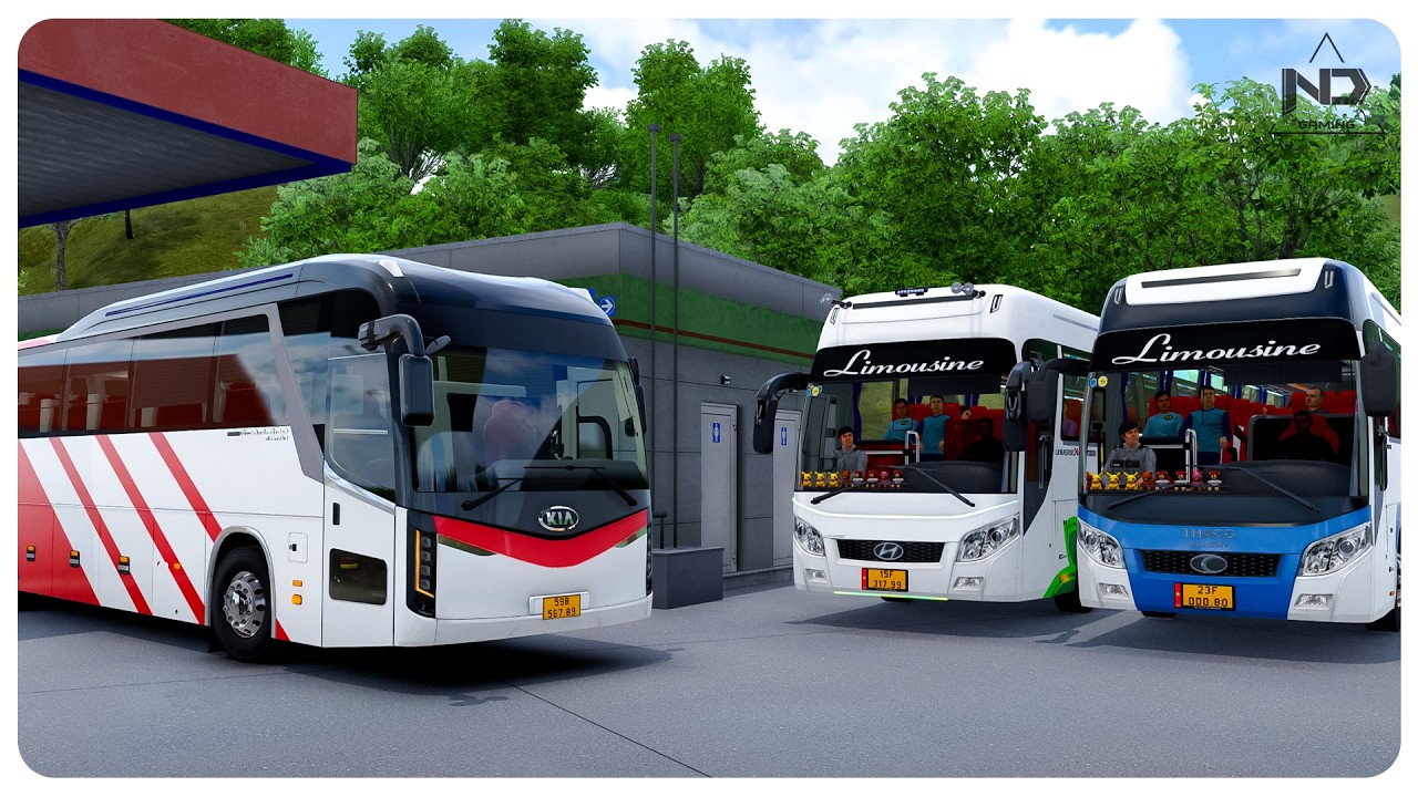 ETS2 Online - Tour Du Lịch Chở Kh&aacute;ch Tham Quan Thủy Điện H&ograve;a B&igrave;nh Bất Ổn