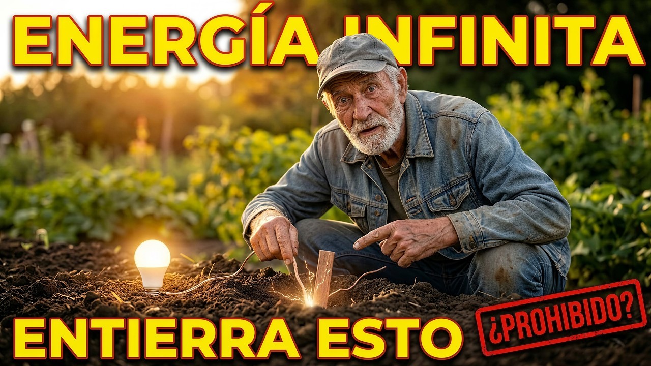 Enterrar Cobre y Madera Crea Energ&iacute;a Infinita &mdash; El Secreto del 'Suelo El&eacute;ctrico' que Ocultaron