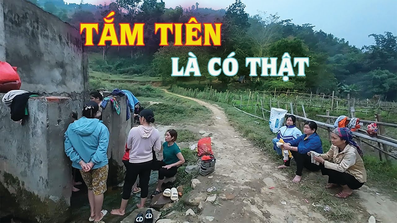 Tròn Mắt Trước Văn Hóa Tắm Tiên Có Một Không Hai Của Người Thái Mường Lò - Yên Bái