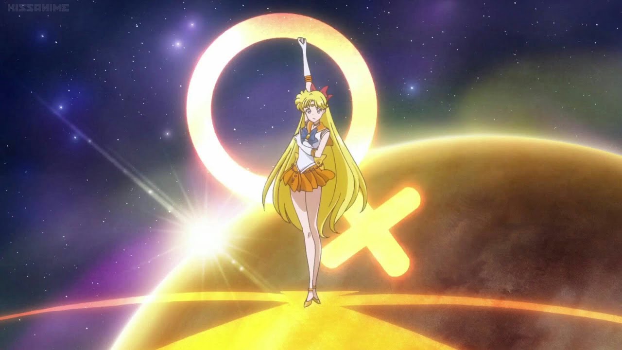 All Sailor Venus Transformations Endings