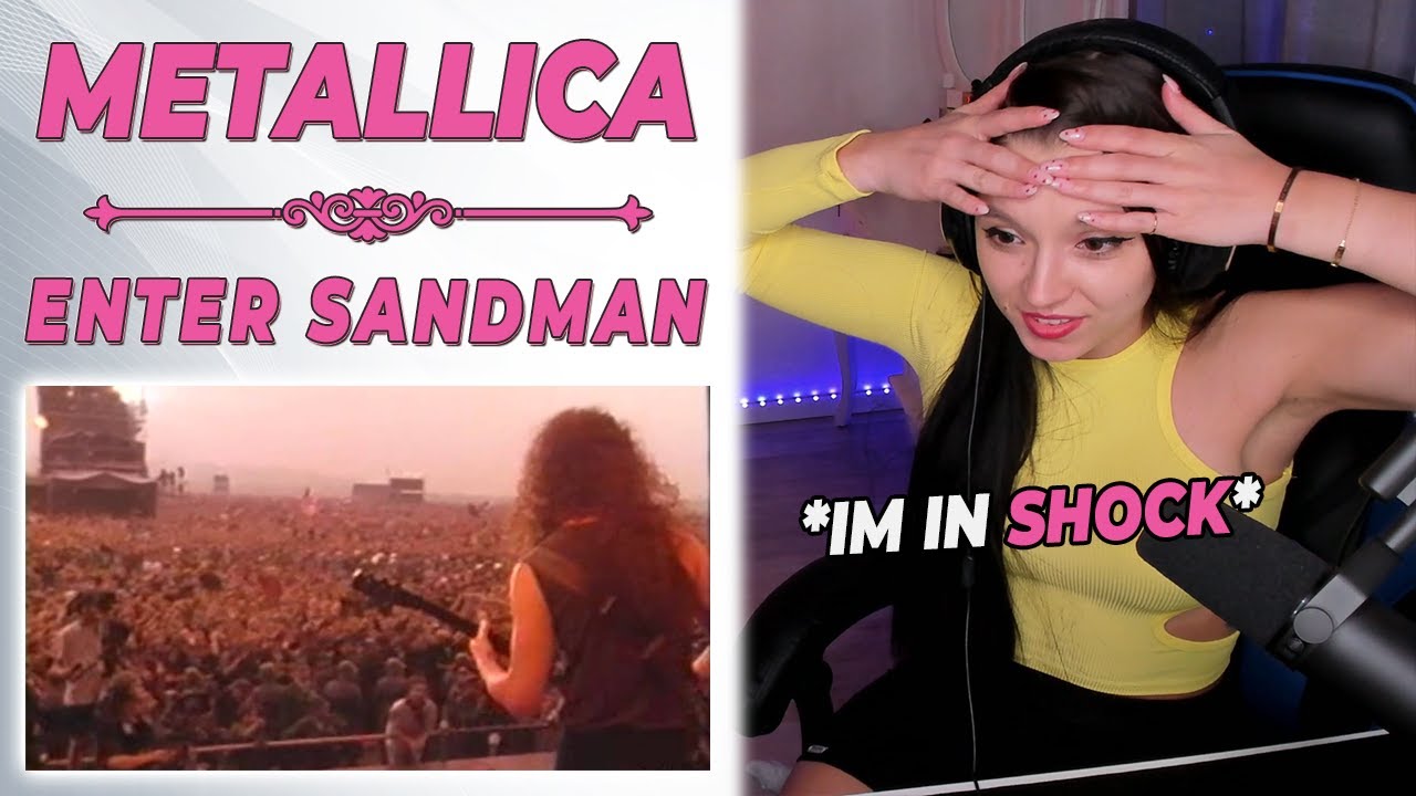 Metallica - Enter Sandman Live Moscow 1991 HD | First Time Reaction