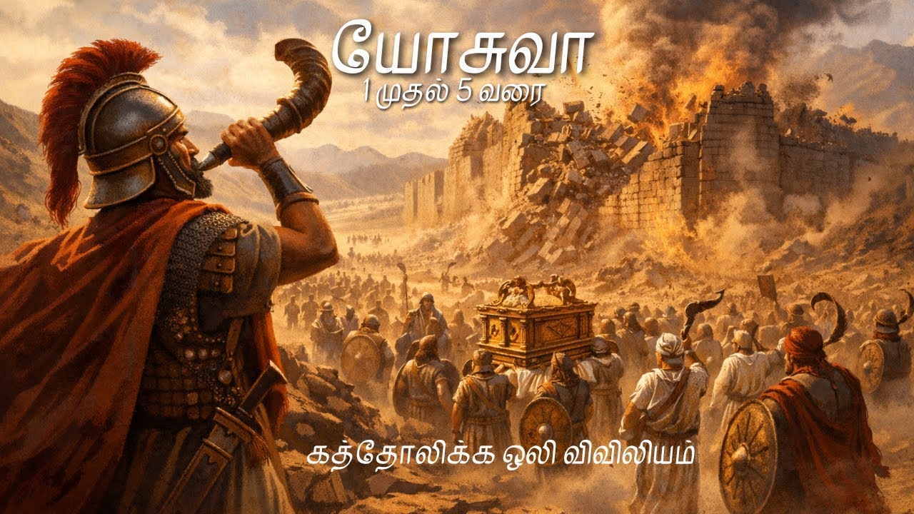 யோசுவா 1 முதல் 5 வரை | Joshua 1 to 5 | Audio Bible Tamil